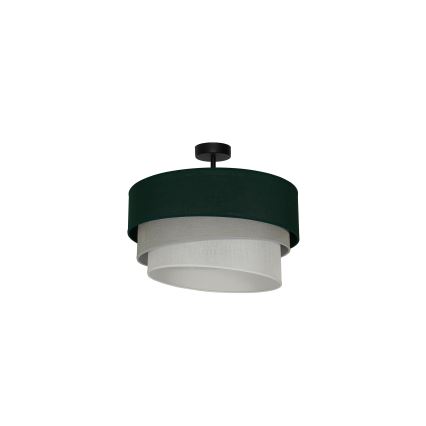 Duolla - Nadgradni luster TRIO 1xE27/15W/230V pr. 45 cm zelena/siva/bijela