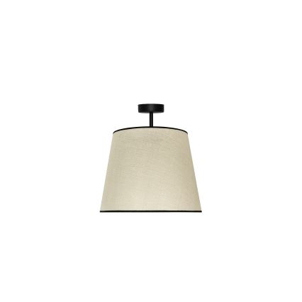 Duolla - Nadgradni luster YUTE 1xE27/15W/230V pr. 38 cm siva/crna