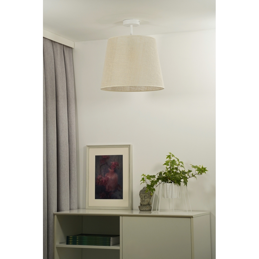 Duolla - Nadgradni luster YUTE 1xE27/15W/230V pr. 38 cm siva