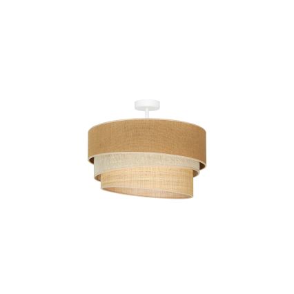 Duolla - Nadgradni luster YUTE TRIO 1xE27/15W/230V pr. 45 cm smeđa/siva/bež