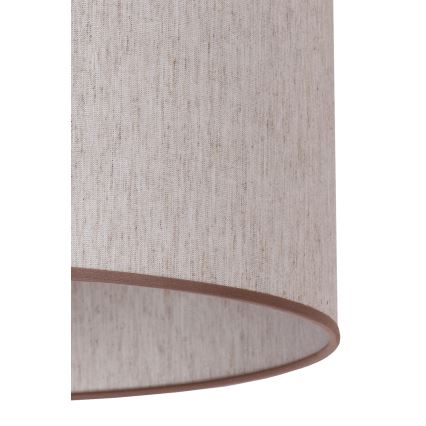 Duolla - Podna lampa 1xE27/60W/230V pr. 44 cm bež/bijela