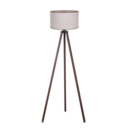 Duolla - Podna lampa 1xE27/60W/230V pr. 44 cm bež/smeđa