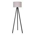 Duolla - Podna lampa 1xE27/60W/230V pr. 44 cm bež/wenge