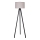 Duolla - Podna lampa 1xE27/60W/230V pr. 44 cm bež/wenge