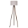 Duolla - Podna lampa 1xE27/60W/230V pr. 44 cm bež/wenge