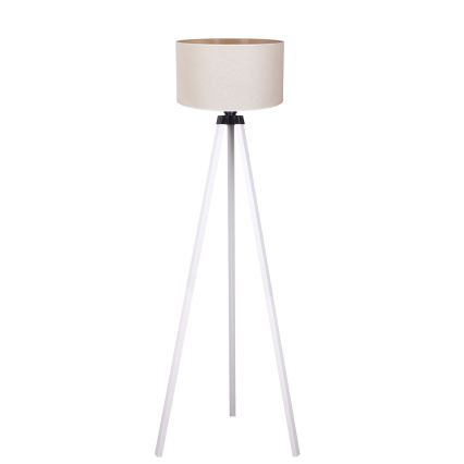 Duolla - Podna lampa 1xE27/60W/230V pr. 44 cm krem/bijela