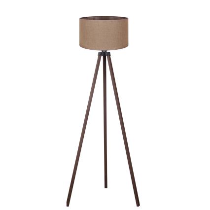 Duolla - Podna lampa 1xE27/60W/230V pr. 44 cm smeđa