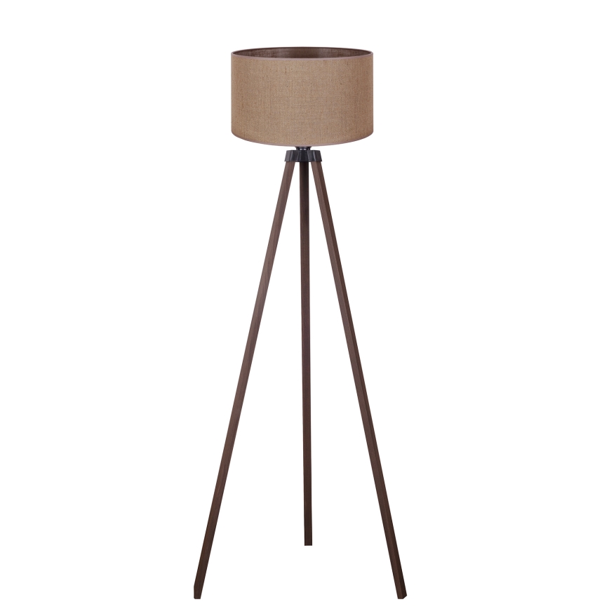 Duolla - Podna lampa 1xE27/60W/230V pr. 44 cm smeđa