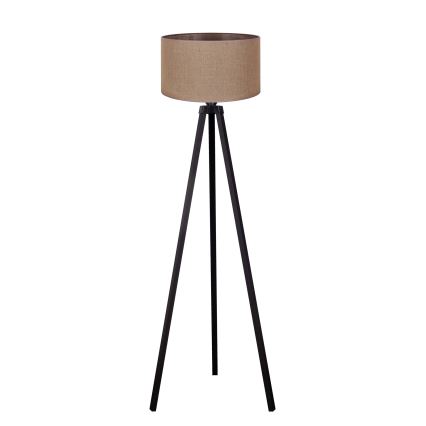 Duolla - Podna lampa 1xE27/60W/230V pr. 44 cm smeđa/wenge