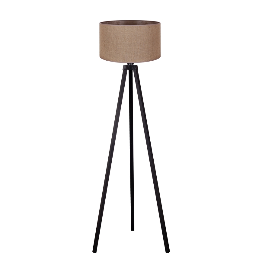 Duolla - Podna lampa 1xE27/60W/230V pr. 44 cm smeđa/wenge