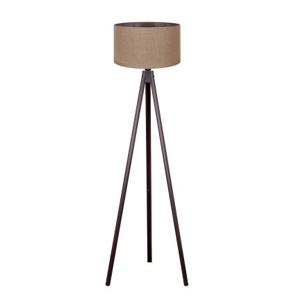 Duolla - Podna lampa 1xE27/60W/230V pr. 44 cm smeđa/wenge