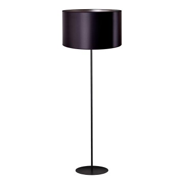 Duolla - Podna lampa CANNES 1xE27/15W/230V pr. 45 cm crna/srebrna