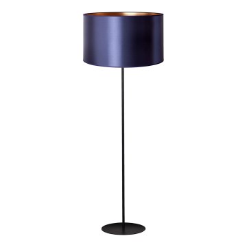 Duolla - Podna lampa CANNES 1xE27/15W/230V pr. 45 cm ljubičasta/bakrena/crna