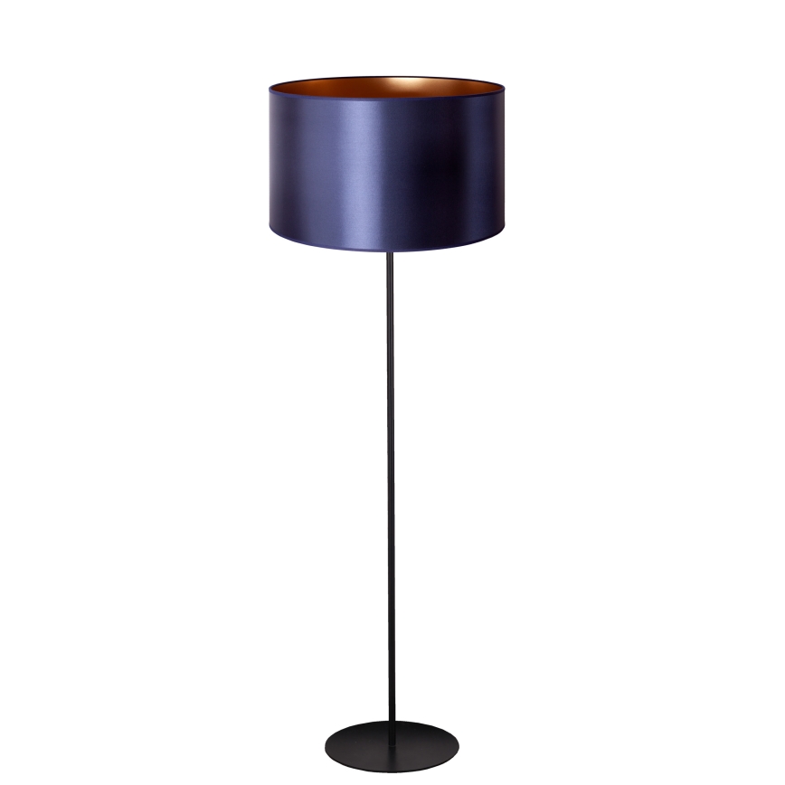 Duolla - Podna lampa CANNES 1xE27/15W/230V pr. 45 cm ljubičasta/bakrena/crna