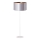 Duolla - Podna lampa CANNES 1xE27/15W/230V pr. 45 cm srebrna/bakrena/bijela