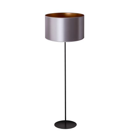 Duolla - Podna lampa CANNES 1xE27/15W/230V pr. 45 cm srebrna/bakrena/crna