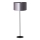 Duolla - Podna lampa CANNES 1xE27/15W/230V pr. 45 cm srebrna/crna