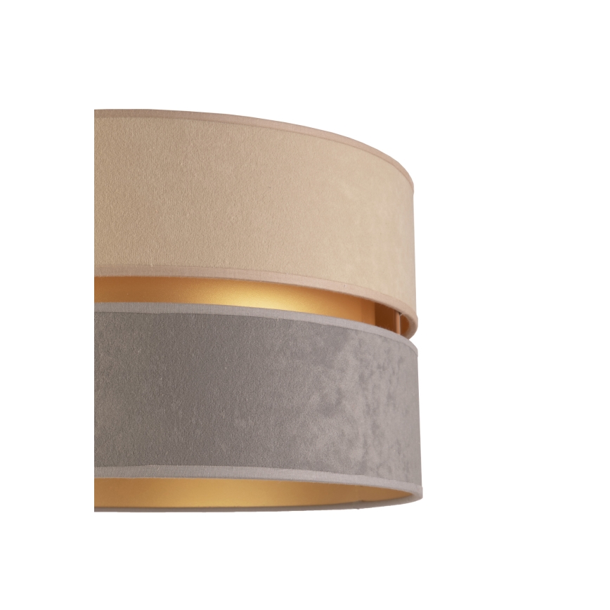 Duolla - Podna lampa DUO 1xE27/60W/230V pr. 44 cm bež/siva/bež