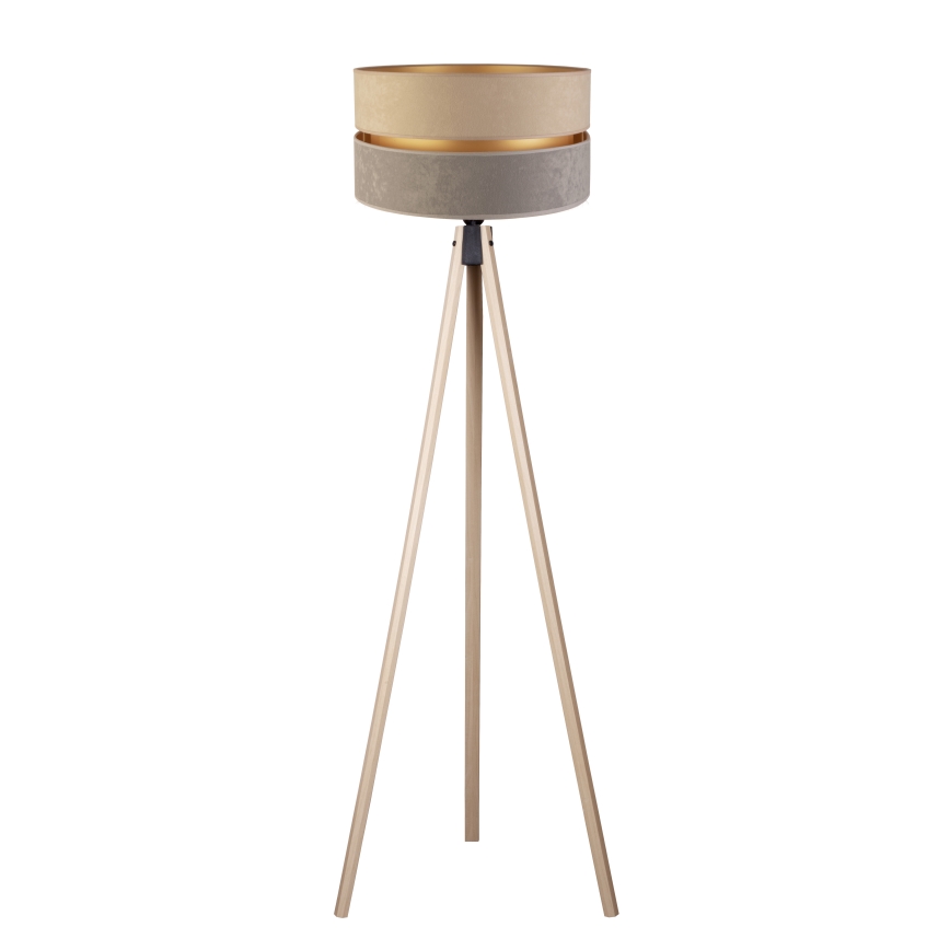 Duolla - Podna lampa DUO 1xE27/60W/230V pr. 44 cm bež/siva/bež