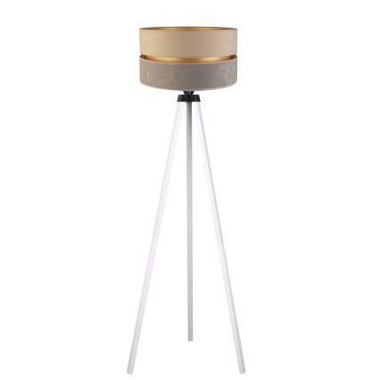 Duolla - Podna lampa DUO 1xE27/60W/230V pr. 44 cm bež/siva/bijela