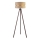 Duolla - Podna lampa DUO 1xE27/60W/230V pr. 44 cm bež/smeđa