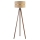Duolla - Podna lampa DUO 1xE27/60W/230V pr. 44 cm bež/wenge
