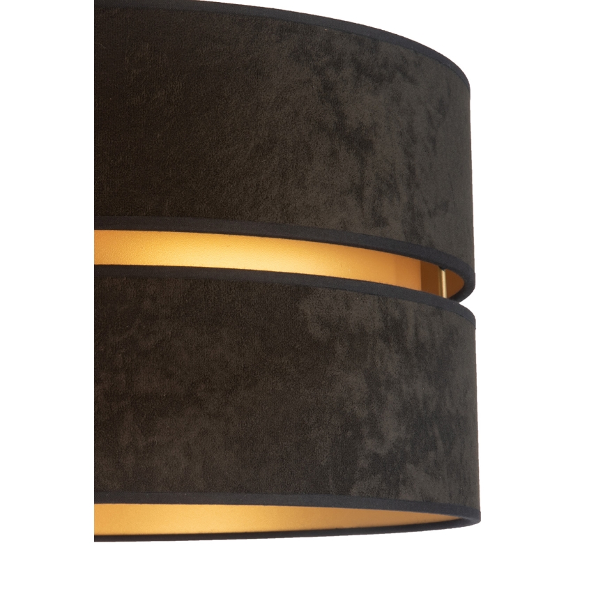 Duolla - Podna lampa DUO 1xE27/60W/230V pr. 44 cm crna/bijela