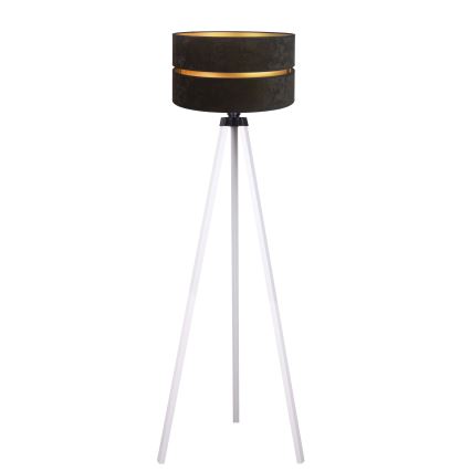 Duolla - Podna lampa DUO 1xE27/60W/230V pr. 44 cm crna/bijela