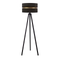 Duolla - Podna lampa DUO 1xE27/60W/230V pr. 44 cm crna/wenge