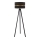 Duolla - Podna lampa DUO 1xE27/60W/230V pr. 44 cm crna/wenge