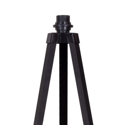 Duolla - Podna lampa DUO 1xE27/60W/230V pr. 44 cm crna/wenge