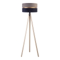 Duolla - Podna lampa DUO 1xE27/60W/230V pr. 44 cm siva/plava/bež