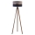 Duolla - Podna lampa DUO 1xE27/60W/230V pr. 44 cm siva/plava/wenge