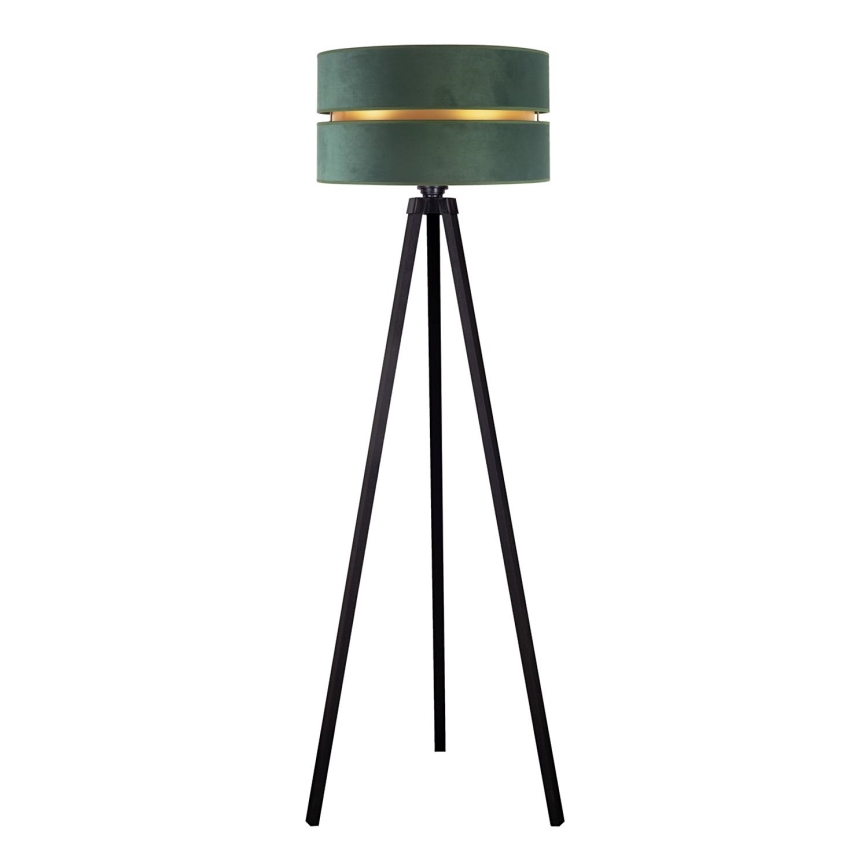 Duolla - Podna lampa DUO 1xE27/60W/230V pr. 44 cm zelena/wenge