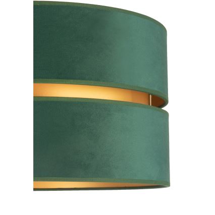 Duolla - Podna lampa DUO 1xE27/60W/230V pr. 44 cm zelena/wenge