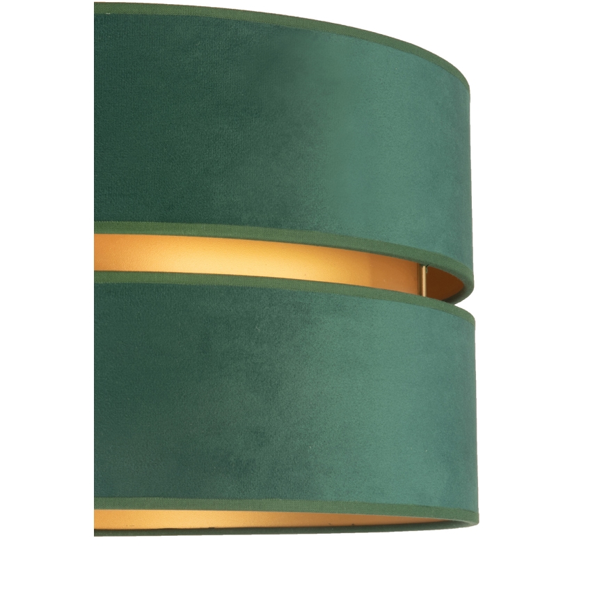 Duolla - Podna lampa DUO 1xE27/60W/230V pr. 44 cm zelena/wenge