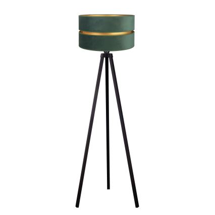 Duolla - Podna lampa DUO 1xE27/60W/230V pr. 44 cm zelena/wenge
