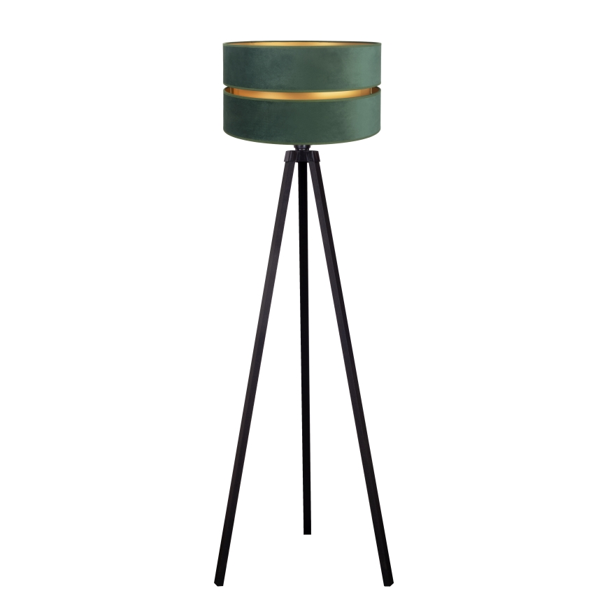 Duolla - Podna lampa DUO 1xE27/60W/230V pr. 44 cm zelena/wenge