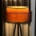 Duolla - Podna lampa WOOD BOHO 1xE27/15W/230V pr. 45 cm crna/bež