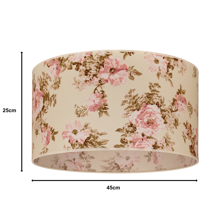 Duolla - Sjenilo univerzalno ROLLER E27 pr. 45 cm ruža