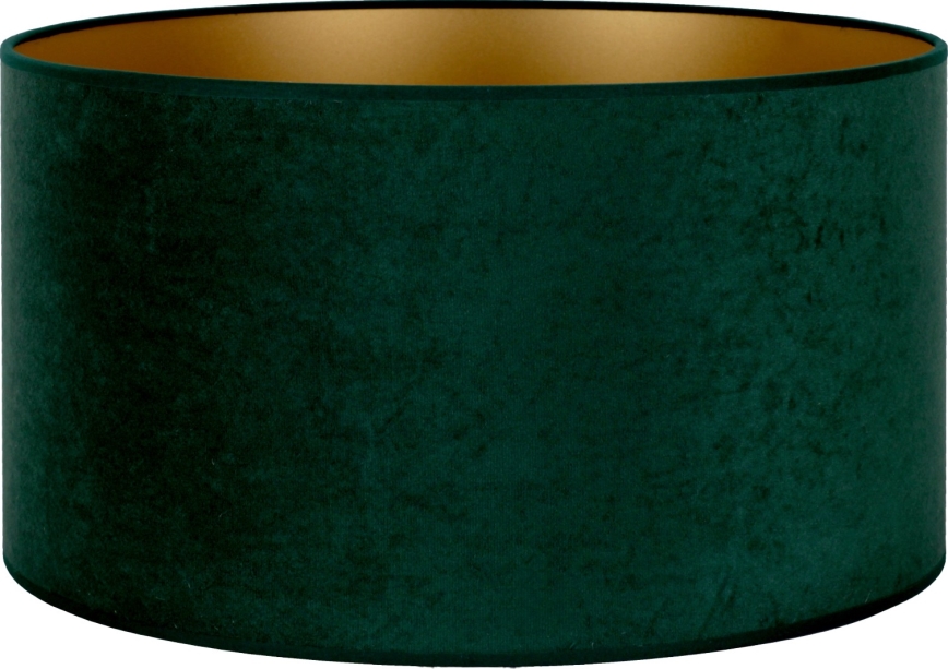 Duolla - Sjenilo VELVET E27 pr. 35 cm zelena/zlatna