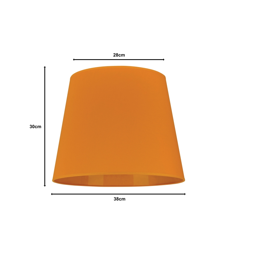 Duolla - Sjenilo za podnu lampu CLASSIC L E27 pr. 38 cm žuta