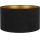 Duolla - Sjenilo za podnu lampu VELVET E27 pr. 35 cm crna/zlatna