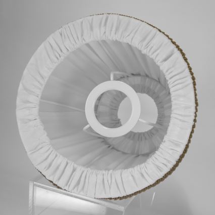 Duolla - Sjenilo za stolnu i podnu lampu E27 pr. 18,5 cm bijela/smeđa