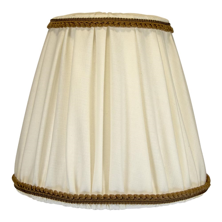 Duolla - Sjenilo za stolnu i podnu lampu E27 pr. 18,5 cm krem/smeđa