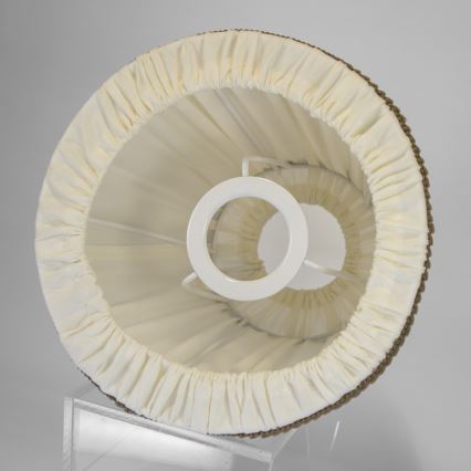 Duolla - Sjenilo za stolnu i podnu lampu E27 pr. 18,5 cm krem/smeđa