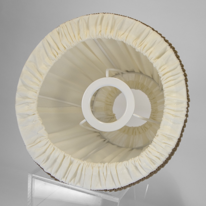 Duolla - Sjenilo za stolnu i podnu lampu E27 pr. 18,5 cm krem/smeđa