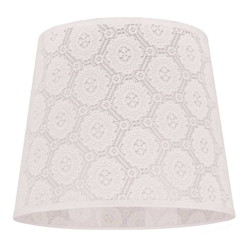 Duolla - Sjenilo za stolnu lampu CLASSIC M E27 pr. 24 cm bijela