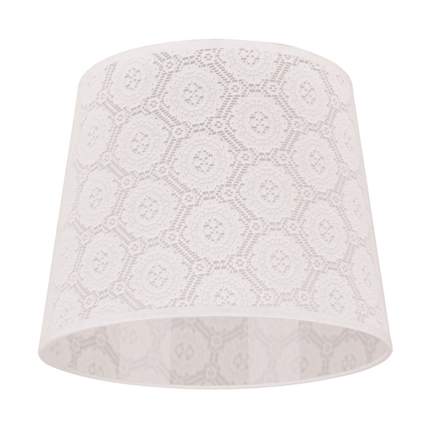 Duolla - Sjenilo za stolnu lampu CLASSIC M E27 pr. 24 cm bijela