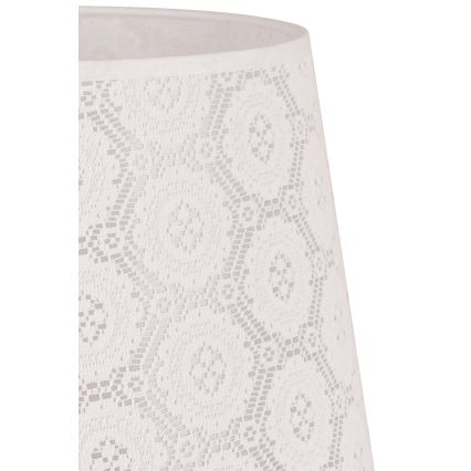 Duolla - Sjenilo za stolnu lampu CLASSIC M E27 pr. 24 cm bijela